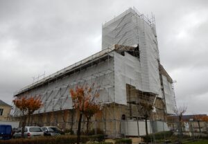 chantier restauration vitraux anciens